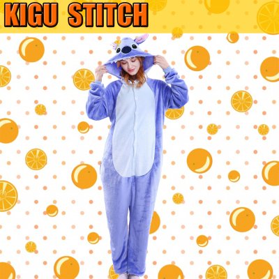 kigurumi stitch bleu