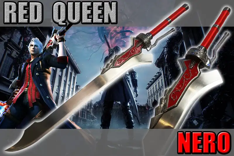 epee red queen de nero dans devil may cry