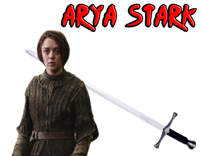 épée arya stark dans games of thrones