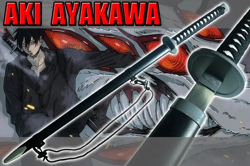 katana aki hayakawa dans chainsaw man