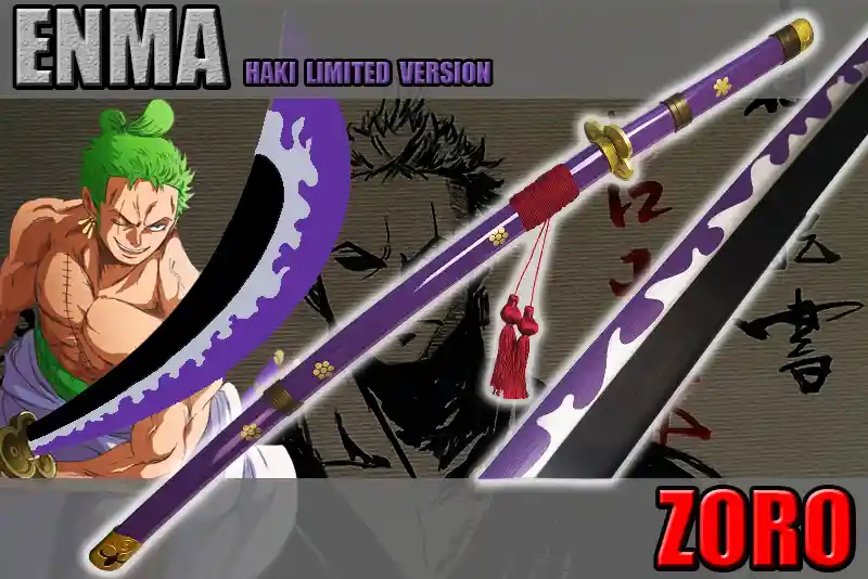 One Piece Zoro Enma Sword Special Edition- Purple