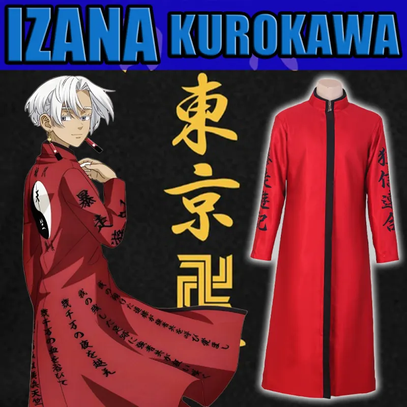 veste izana kurokawa dans tokyo revengers