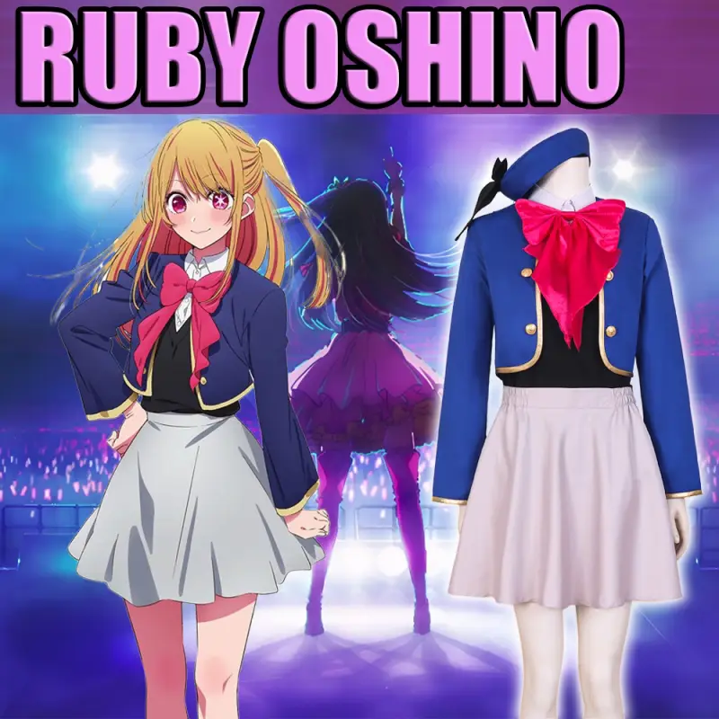 cosplay ruby hoshino dans oshi no ko