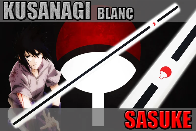 Naruto Manga, Epée de Sasuke Katana Noir - Repliksword